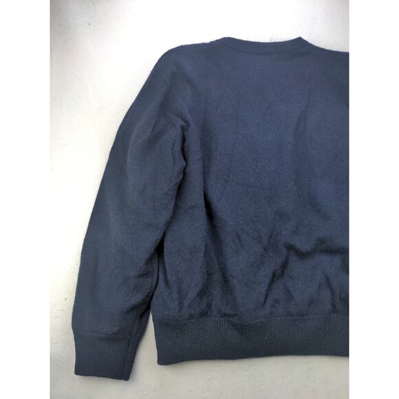 Auchterlonies St. Andrews Pullover Sweater Size XL Blue Argyle 80% Lambswool - Picture 7 of 13